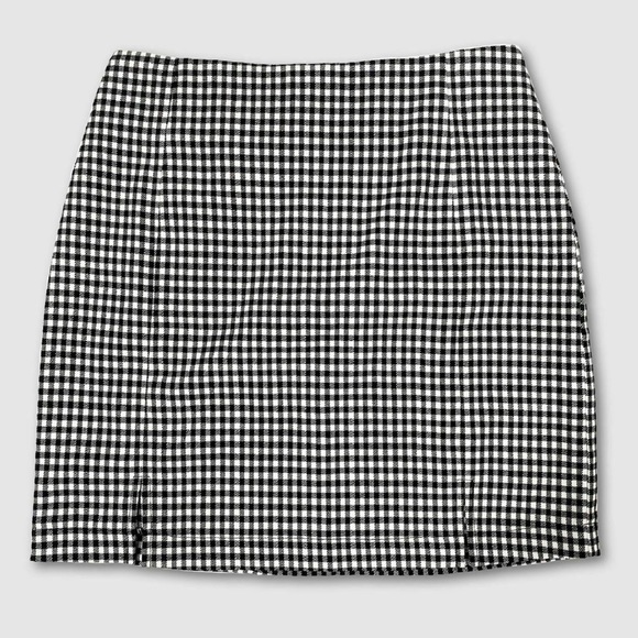 Eyeshadow Dresses & Skirts - Women's Eyeshadow plaid mini skirt